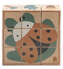 Sebra Block Puzzle - Wood - Woodland Sebra Block Puzzle - Wood - Woodland