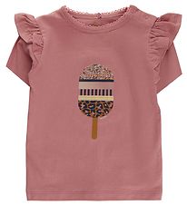 The New Siblings T-shirt - Cilly - Dusty Rose The New Siblings T-shirt - Cilly - Dusty Rose