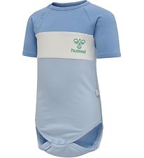 Hummel Bodysuit s/s - hmlAslan - Silver Lake Blue