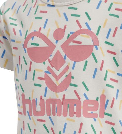 Hummel Klänning - hmlAurora - Marshmallow