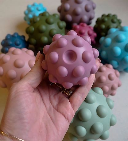 Tiny Tot Balls - Sensory Silicone Fidget Balls - 2-Pack - 7 cm -