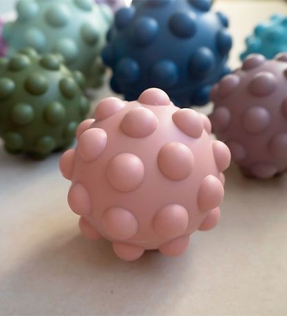 Tiny Tot Bolti - Sensory Silicone Fidget Ball - 10 cm - Blush Tiny Tot Bolti - Sensory Silicone Fidget Ball - 10 cm - Blush