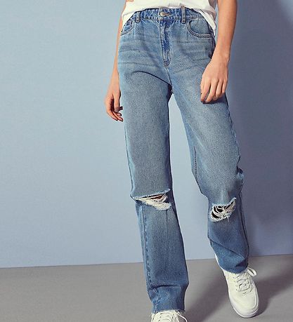 LMTD Trousers - NlfBizza - Light Blue Denim