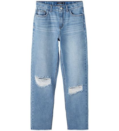 LMTD Trousers - NlfBizza - Light Blue Denim