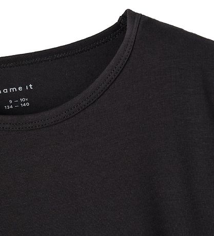 Name It Stuttermabolur - Noos - NkmT-skyrta - 2 Pakki - Svart Name It Stuttermabolur - Noos - NkmT-skyrta - 2 Pakki - Svart