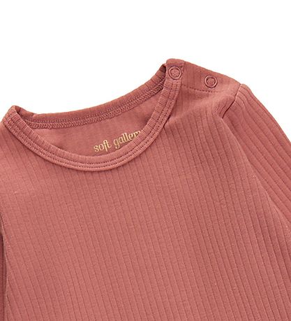 Soft Gallery Blouse - Rib - SGBaby Bella - Brick Dust