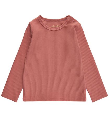 Soft Gallery Blouse - Rib - SGBaby Bella - Brick Dust