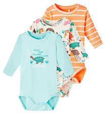 Name It Bodyer L/æ - NbnOcean - 3-pack - Whitecap Grey Name It Bodyer L/æ - NbnOcean - 3-pack - Whitecap Grey