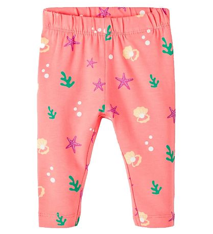 Name It Leggings - NbfOcean - 3-pack - Peach Whip Name It Leggings - NbfOcean - 3-pack - Peach Whip