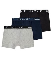 Name It Boxers - Noos - NkmBoxer - 3-Pack - Black Name It Boxers - Noos - NkmBoxer - 3-Pack - Black