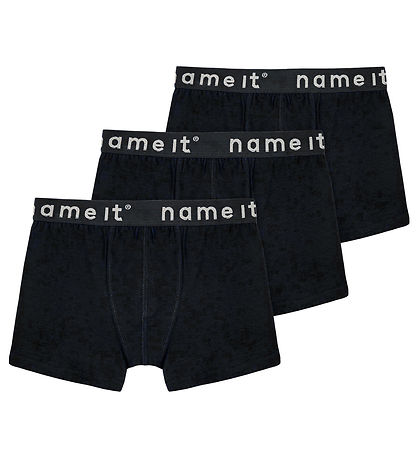 Name It Boxershorts - Noos - NkmBoxershorts - 3er-Pack - Schwarz Name It Boxershorts - Noos - NkmBoxershorts - 3er-Pack - Schwarz