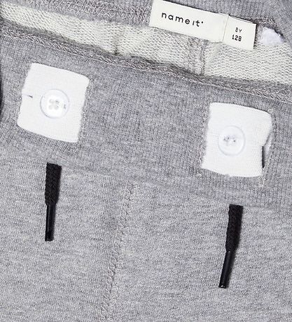 Name It Collegehousut - Noos - NkmSweat - Grey Melange Name It Collegehousut - Noos - NkmSweat - Grey Melange