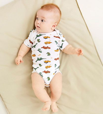 Name It Bodysuit s/s - Noos - NbmBody - 3-Pack - Laurel Wreath