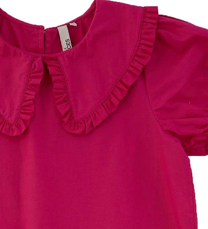Little Pieces Dress - LpViby - Fuchsia Purple