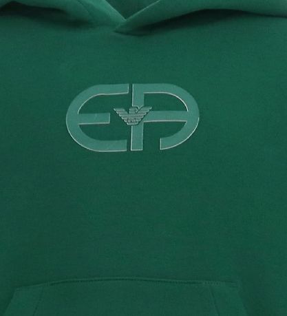 Emporio Armani Kapuzenpullover - Immergrün