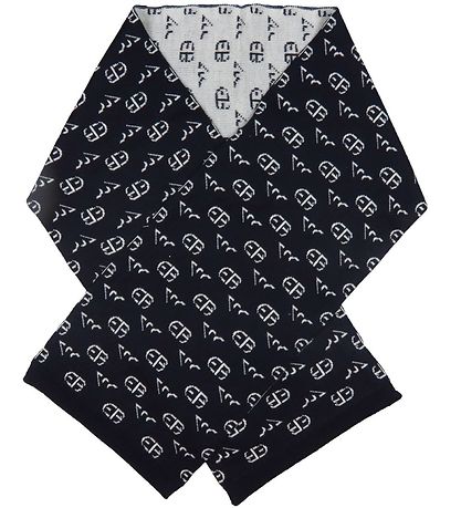 Emporio Armani Gift Box - Beanie/Scarf - Wool - Blue Navy