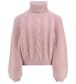 Emporio Armani Blouse - Knitted - Wool - Pink Brunito Emporio Armani Blouse - Knitted - Wool - Pink Brunito