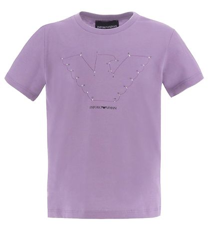 Emporio Armani T-shirt - Violet Emporio Armani T-shirt - Violet