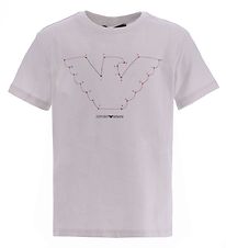 Emporio Armani T-Shirt - Grigio Ghiacciaio Emporio Armani T-Shirt - Grigio Ghiacciaio