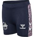 Hummel Tight Shorts - hmlFSK - Blue Hummel Tight Shorts - hmlFSK - Blue