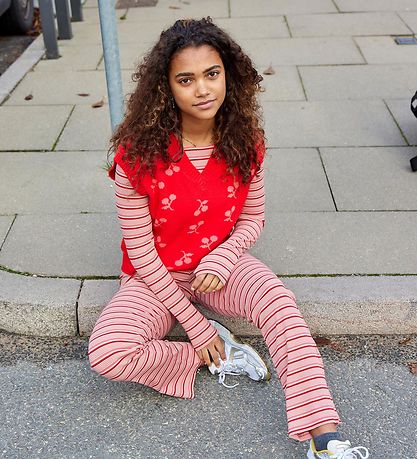 Grunt Buxur - Rib - Lyja - Coral