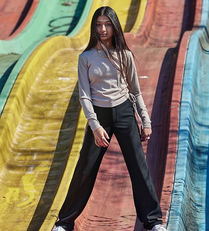 Hound Trousers - Semi Wide - Black
