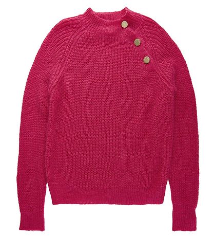 Soft Gallery Blouse - Knitted - SgKiki - Pink Peacock