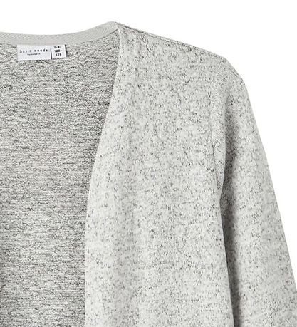 Name It Cardigan - Knitted - Noos - NkfVicti - Grey Melange Name It Cardigan - Knitted - Noos - NkfVicti - Grey Melange