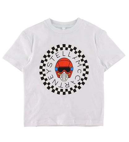 Stella McCartney Kids T-shirt - White w. Print Stella McCartney Kids T-shirt - White w. Print