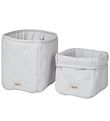 MarMar Storage Baskets - 2-Pack - 25x17/20x15 cm - Morning Dew