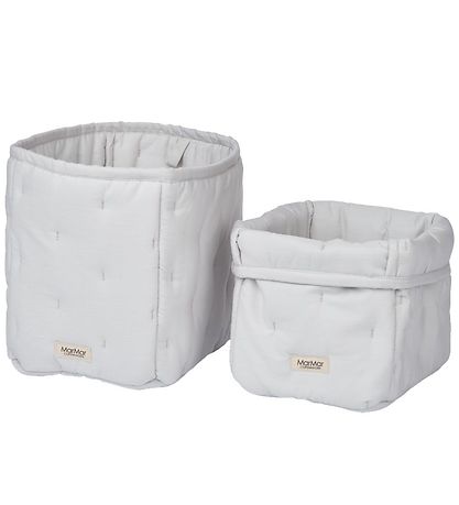 MarMar Storage Baskets - 2-Pack - 25x17/20x15 cm - Morning Dew