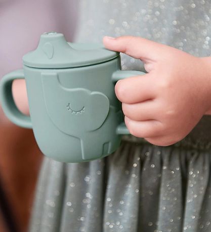 Done By Deer Sippy Cup - Peekaboo - Elphee Blue Done By Deer Sippy Cup - Peekaboo - Elphee Blue