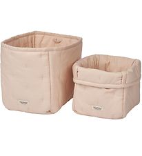 MarMar Storage Baskets - 2-Pack - 25x17/20x15 cm - Beige Rose