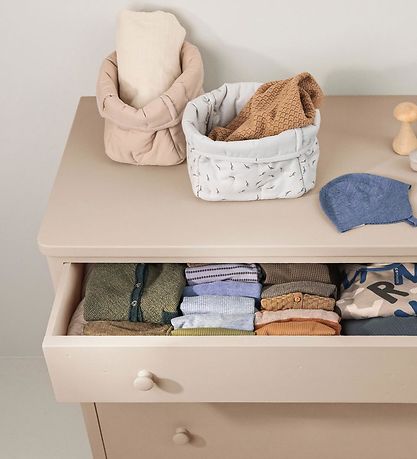 MarMar Storage Baskets - 2-Pack - 25x17/20x15 cm - Beige Rose