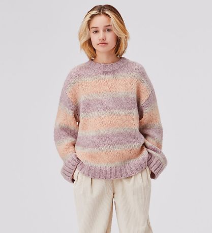 Molo Blouse - Wool/Acrylic - Gertina - Wide Pastel Molo Blouse - Wool/Acrylic - Gertina - Wide Pastel