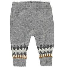 Molo Trousers - Wool/Polyester - Signy - Nordic Knit