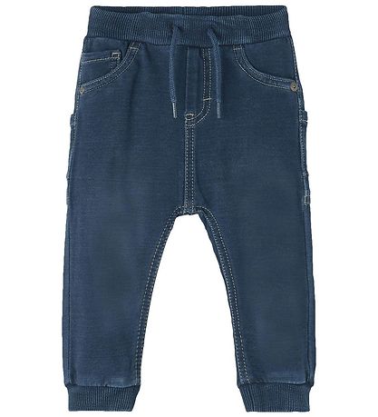 Name It Sweatpants - Noos - NbmBundo - Dark Blue Denim Name It Sweatpants - Noos - NbmBundo - Dark Blue Denim
