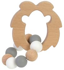 BAMBAM Rattle - Wood - Løve BAMBAM Rattle - Wood - Løve