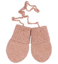 Moufles Huttelihut - Laine - Dusty Rose Moufles Huttelihut - Laine - Dusty Rose