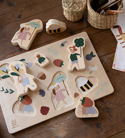 Sebra Puzzle - Wood - Pixie Land