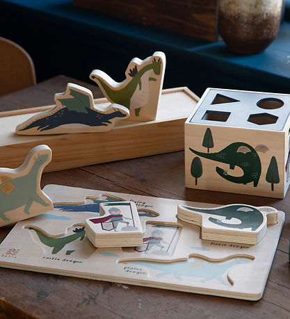 Sebra Puzzlespiel - Holz - Dragon Tales