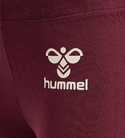 Leggings Hummel - hmlMaule - Windsor Wine
