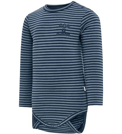 Hummel Romper l/s - hmlMulle - Black Iris