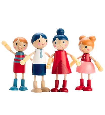 Tender Leaf Wooden Toy - Dollhouse figures - Family