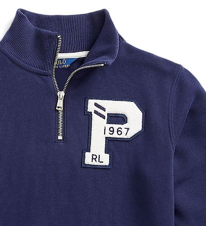 Polo Ralph Lauren Sweatshirt with. Zipper - Navy