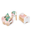 Tender Leaf Wooden Toy - Dollhouse Furniture - Baby Room Tender Leaf Wooden Toy - Dollhouse Furniture - Baby Room
