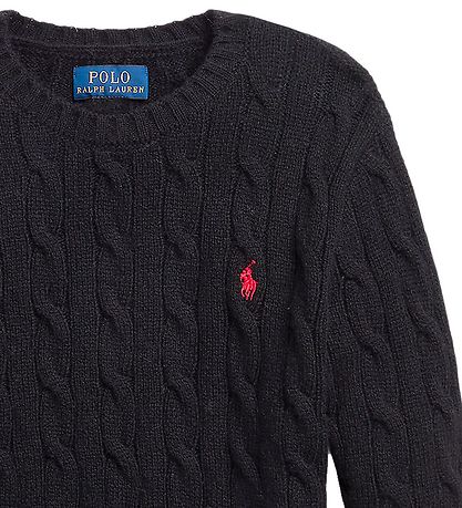 Polo Ralph Lauren Bluse - Wolle - Classics ll - Schwarz
