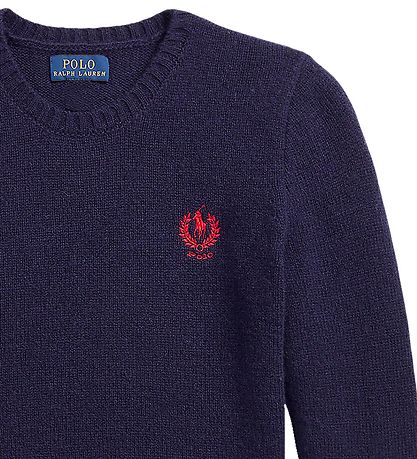 Polo Ralph Lauren Blouse - Wool - Classic ll - Dark Blue