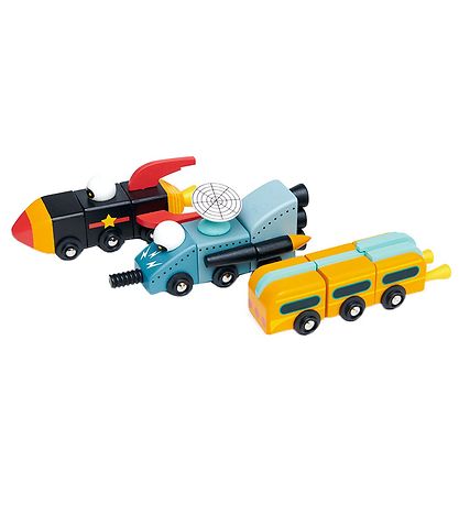 Tender Leaf Wooden Toy - Space Cars - Expedition To Mars Tender Leaf Wooden Toy - Space Cars - Expedition To Mars