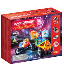 Ensemble d'aimants Magformers - 42 pièces - Ensemble Extreme Rac Ensemble d'aimants Magformers - 42 pièces - Ensemble Extreme Rac